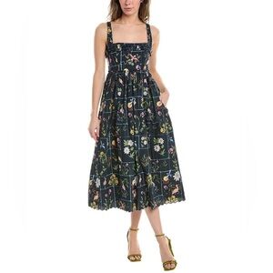 Agua Bendita Paraiso Midi Dress